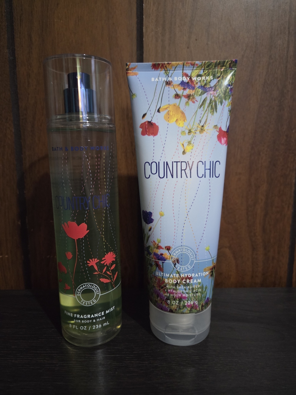 Bath & Body Works Country Chic Fine Fragrance Mist & Body Cream
